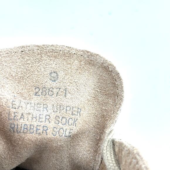 J Crew MacAlister Chukka Suede Wedge Boot 9 Tan Beige J Crew Bootie Ankle Oxford - Picture 6 of 7